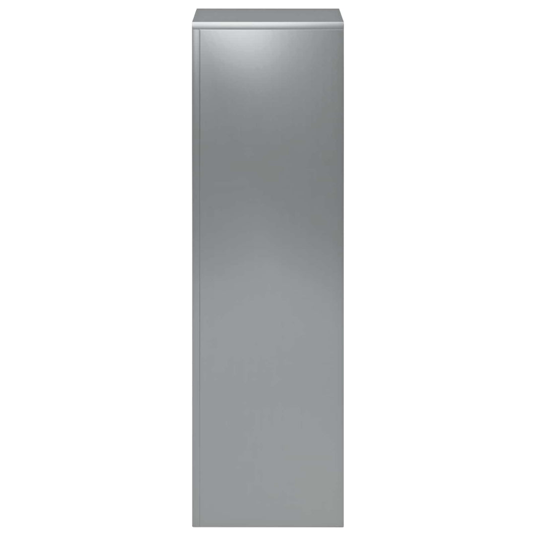 Planteholder 2 pcs Sølv 30 x 30 x 100 cm Rustfrit stål