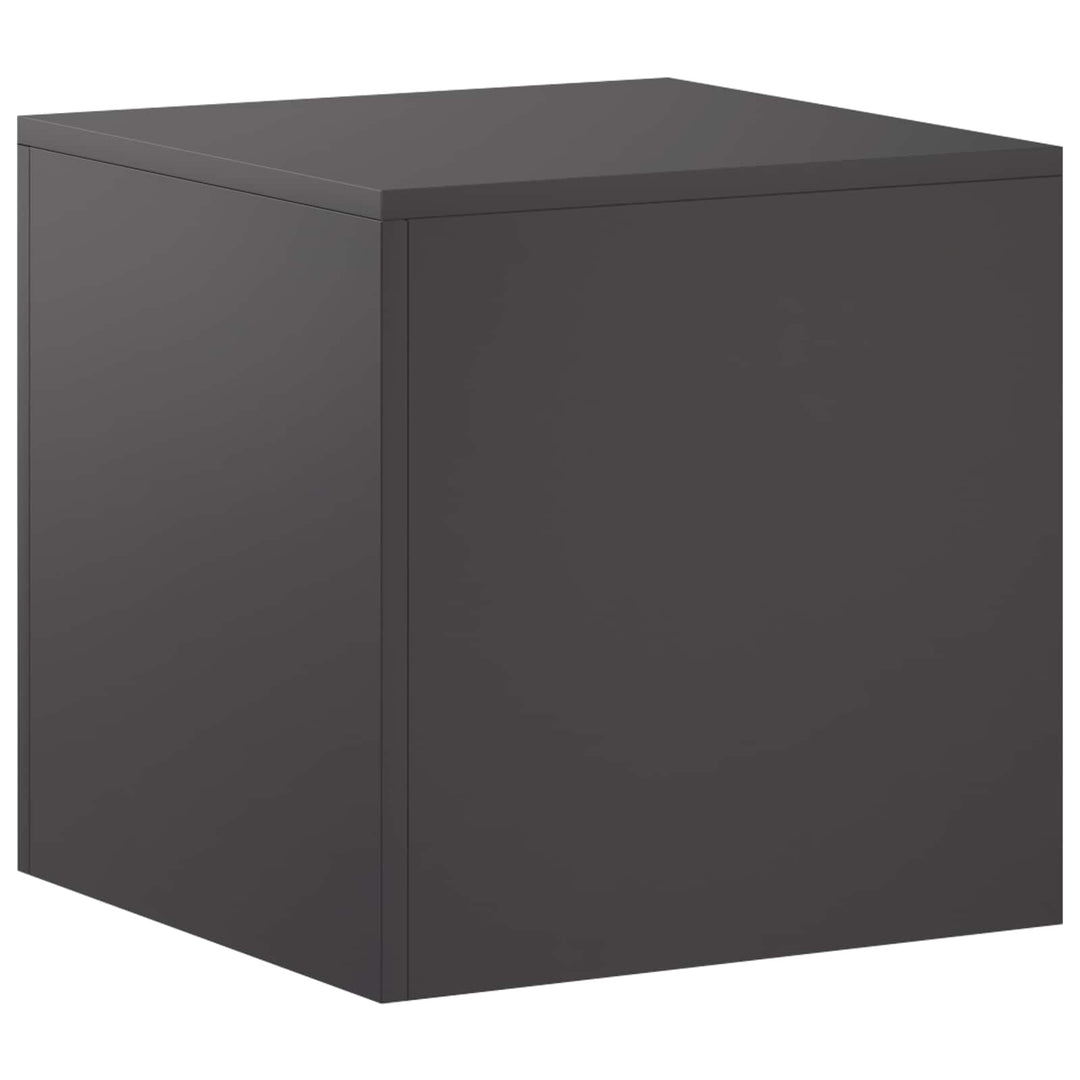 Planteholder Sort 40 x 40 x 40 cm Stål