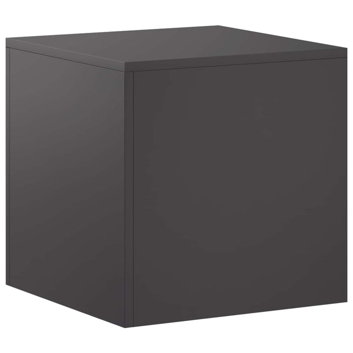 Planteholder Sort 40 x 40 x 40 cm Stål