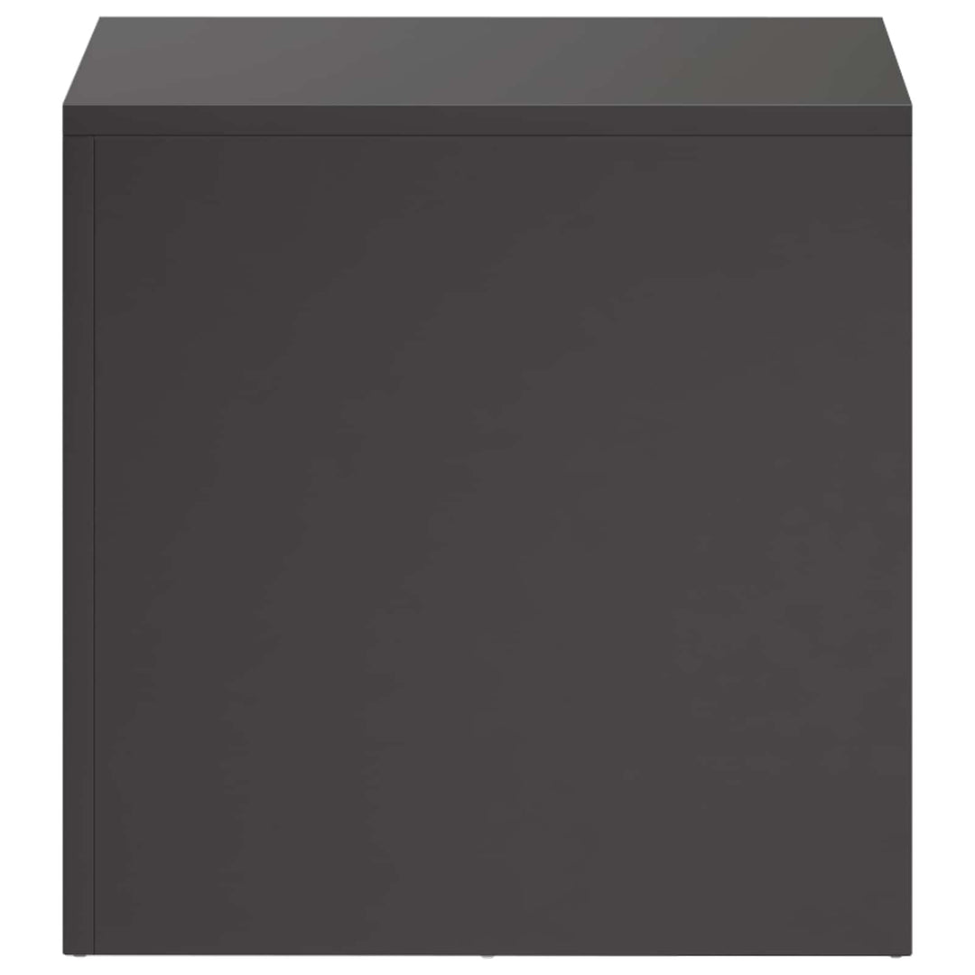 Planteholder Sort 40 x 40 x 40 cm Stål