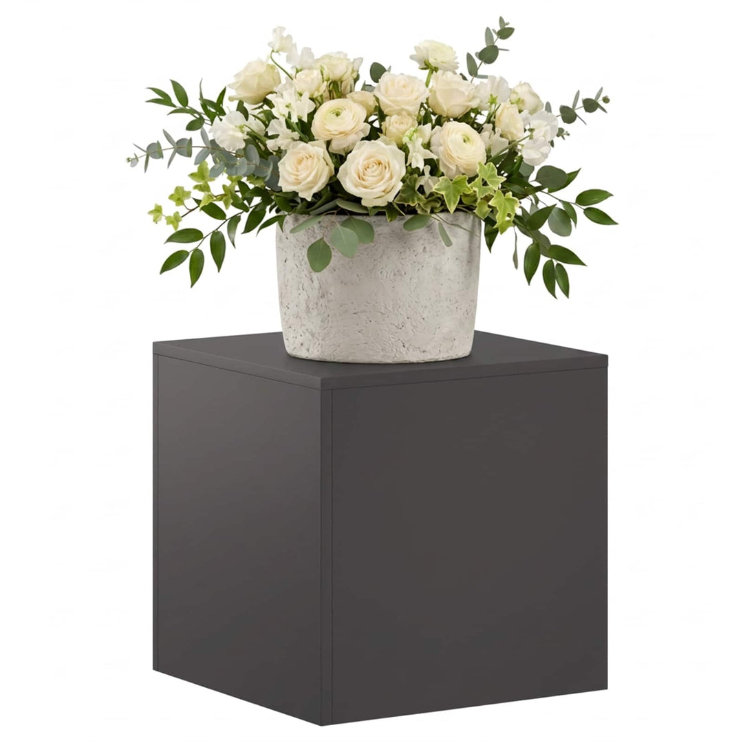 Planteholder Sort 40 x 40 x 40 cm Stål