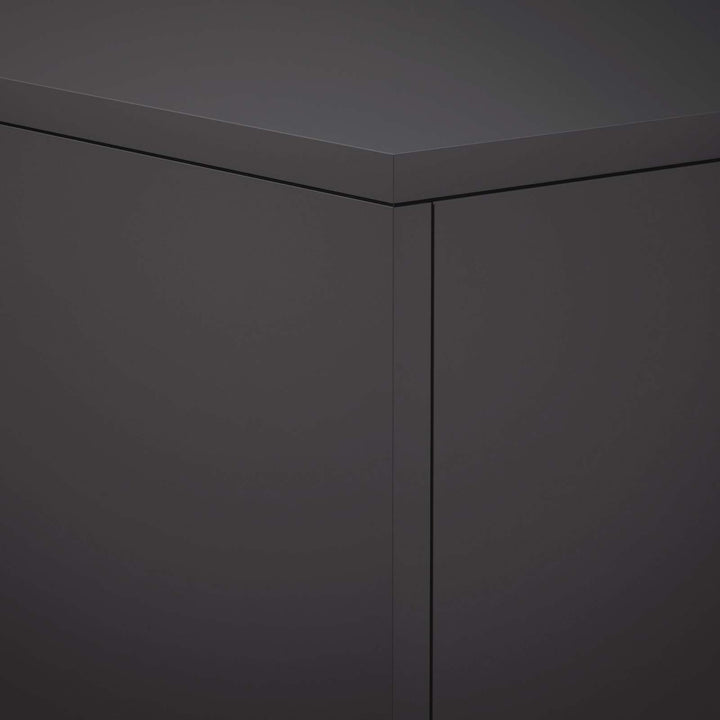 Planteholder 2 pcs Sort 40 x 40 x 40 cm Stål