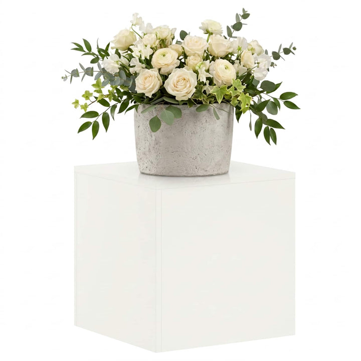 Planteholder Hvid 40 x 40 x 40 cm Stål