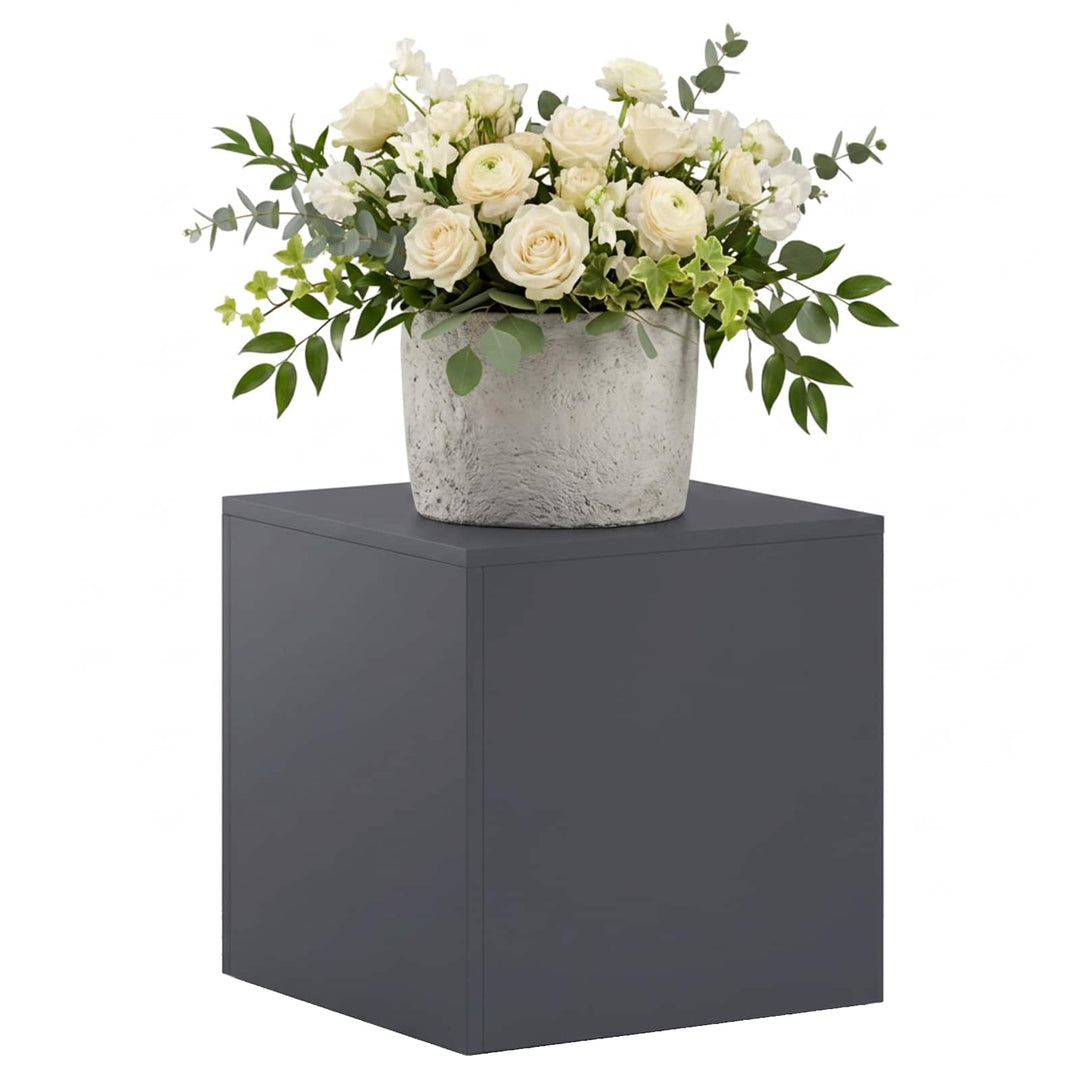 Planteholder Antracit 40 x 40 x 40 cm Rustfrit stål