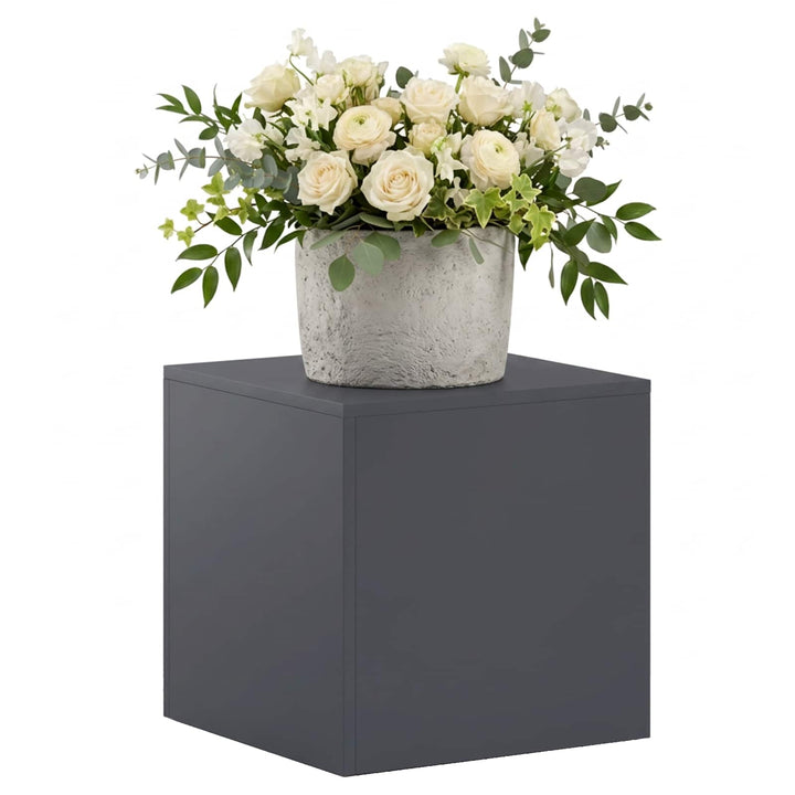Planteholder Antracit 40 x 40 x 40 cm Rustfrit stål