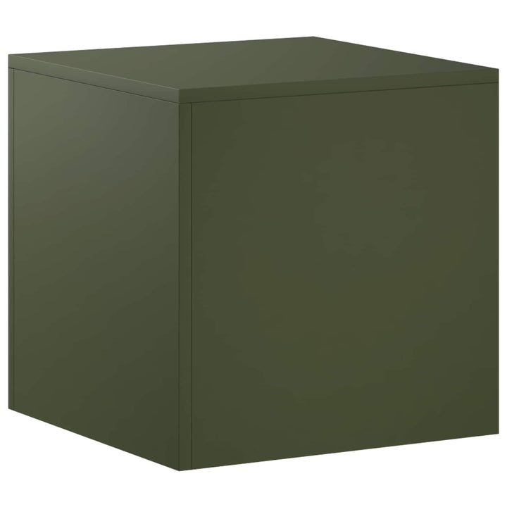 Planteholder Olivengrøn 40 x 40 x 40 cm Cortenstål