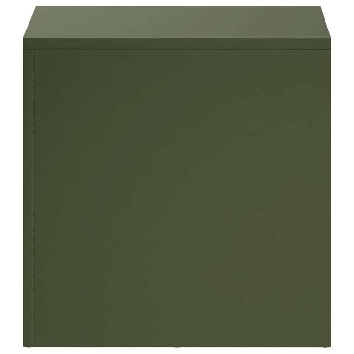 Planteholder Olivengrøn 40 x 40 x 40 cm Cortenstål