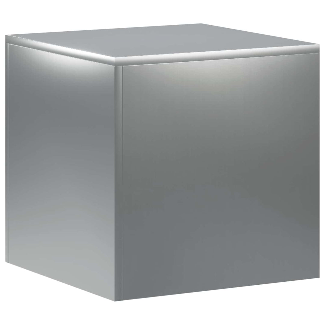 Planteholder Sølv 40 x 40 x 40 cm Stål