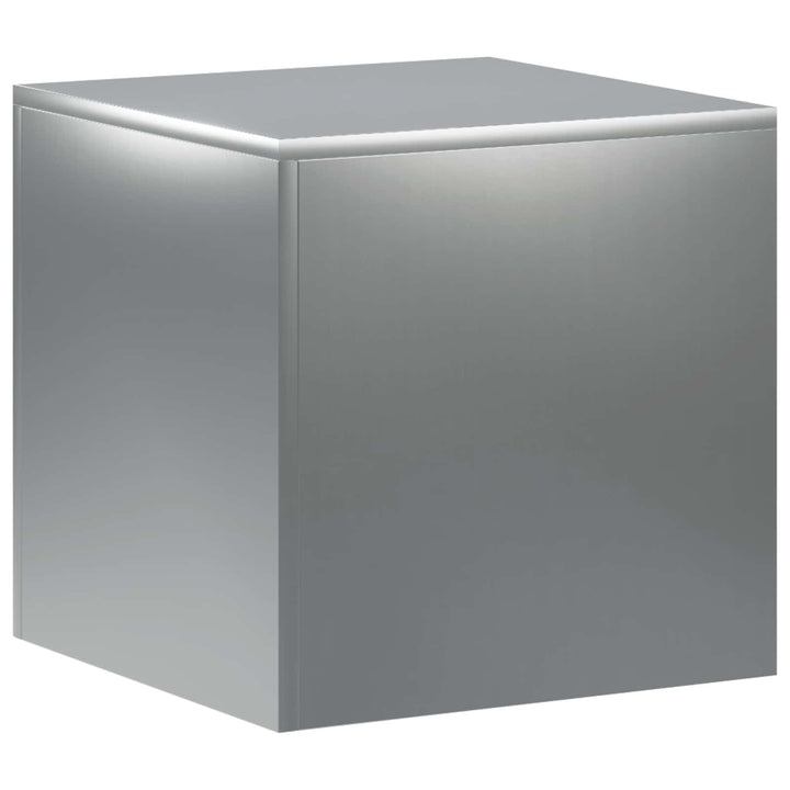 Planteholder Sølv 40 x 40 x 40 cm Stål