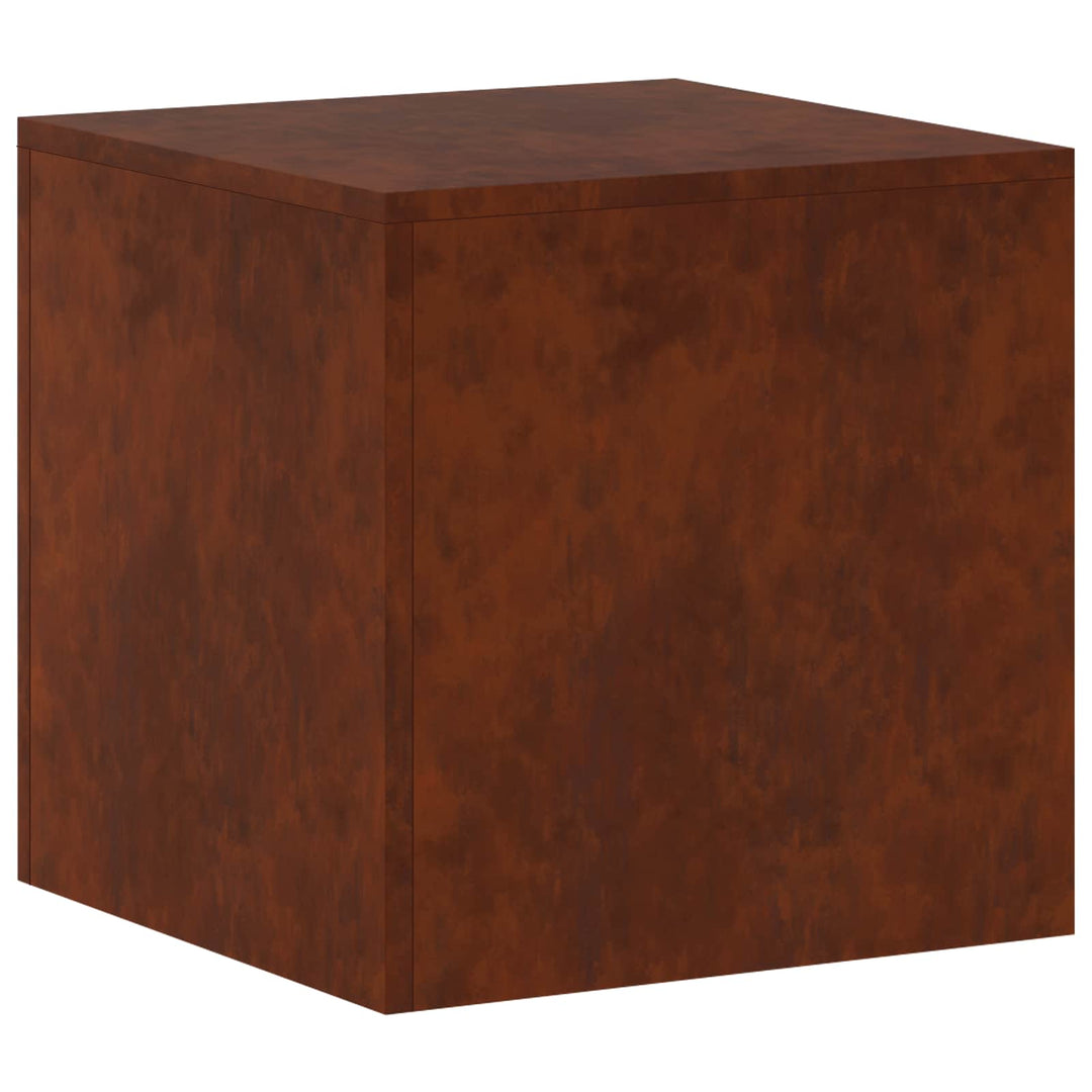 Planteholder Rusten 40 x 40 x 40 cm Cortenstål