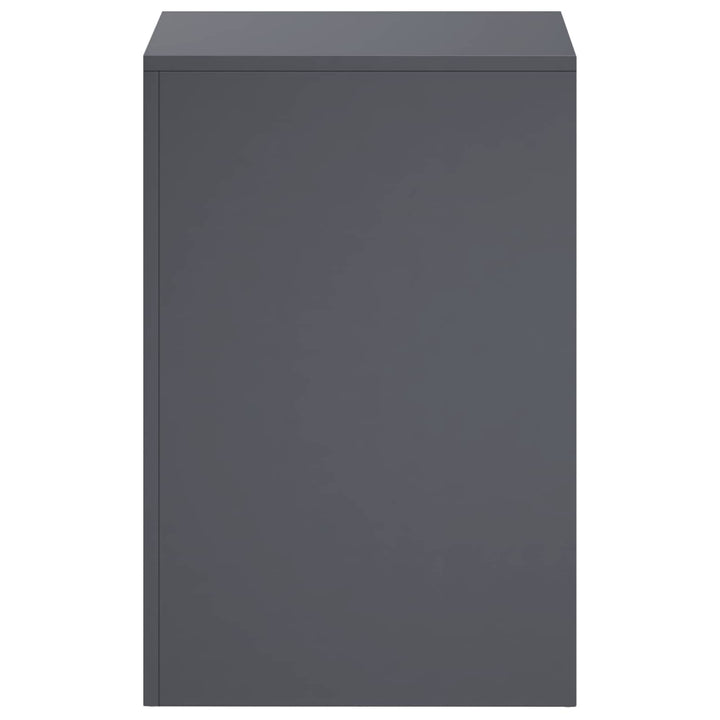 Planteholder Antracit 40 x 40 x 60 cm Rustfrit stål