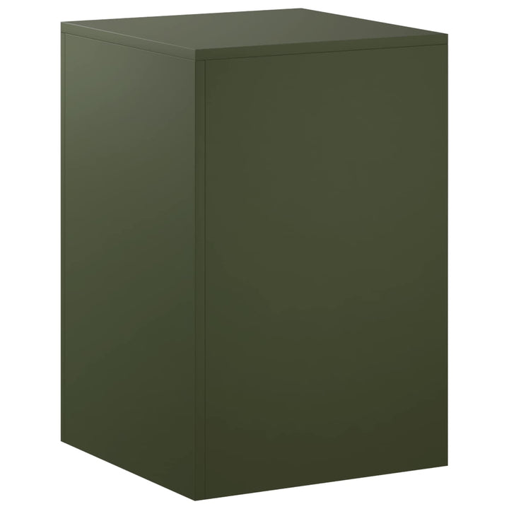 Planteholder Olivengrøn 40 x 40 x 60 cm Cortenstål