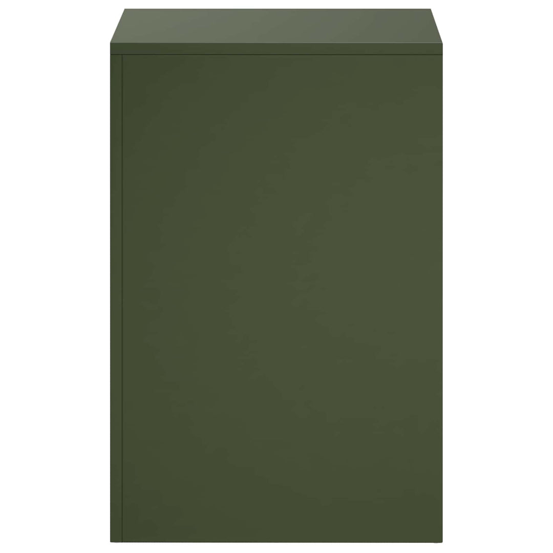 Planteholder Olivengrøn 40 x 40 x 60 cm Cortenstål