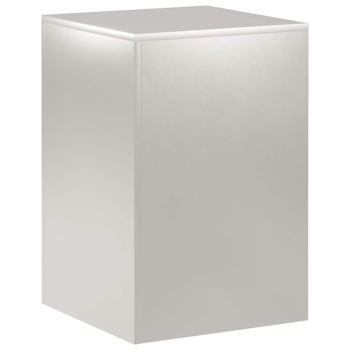 Planteholder Sølv 40 x 40 x 60 cm Stål