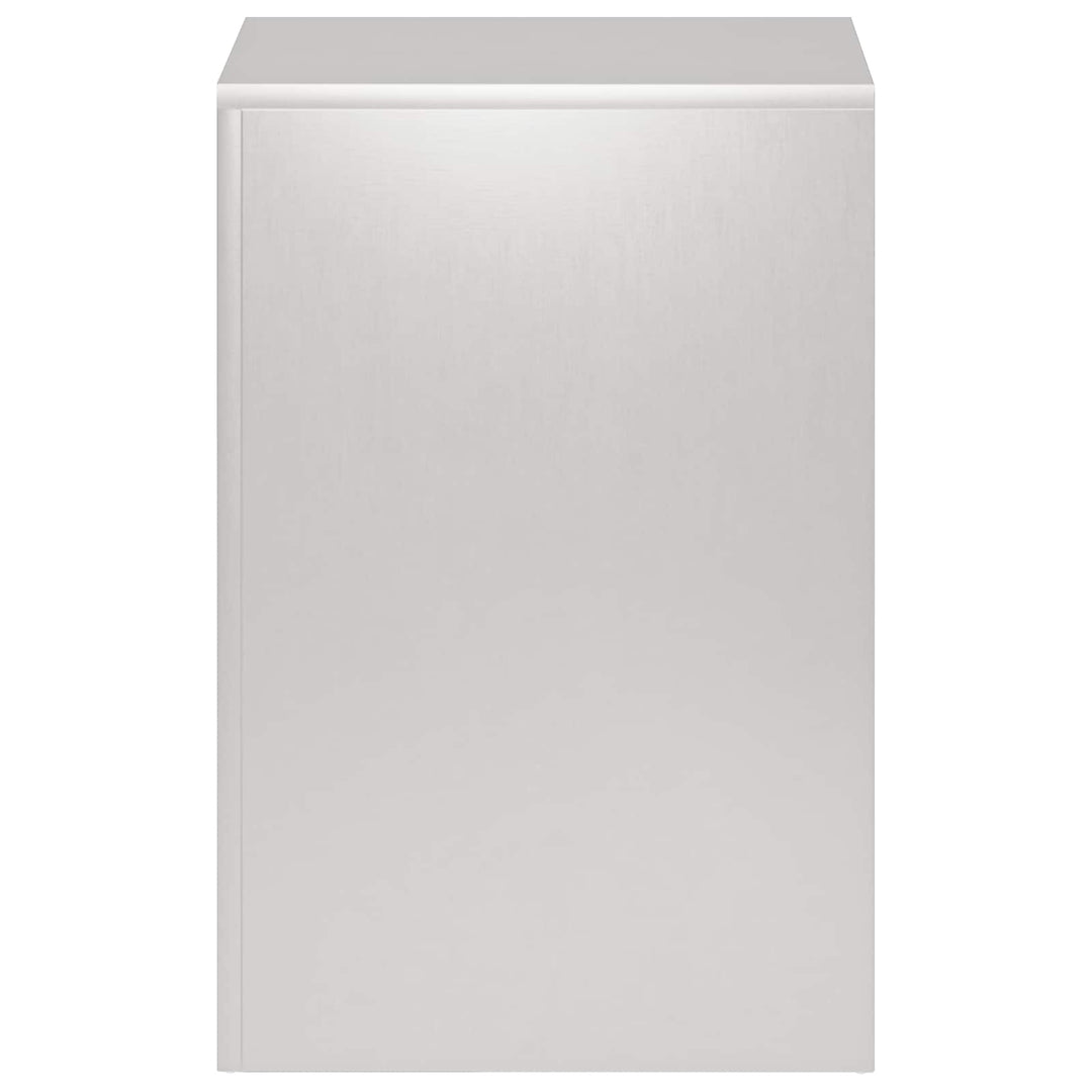 Planteholder 2 pcs Sølv 40 x 40 x 60 cm Stål