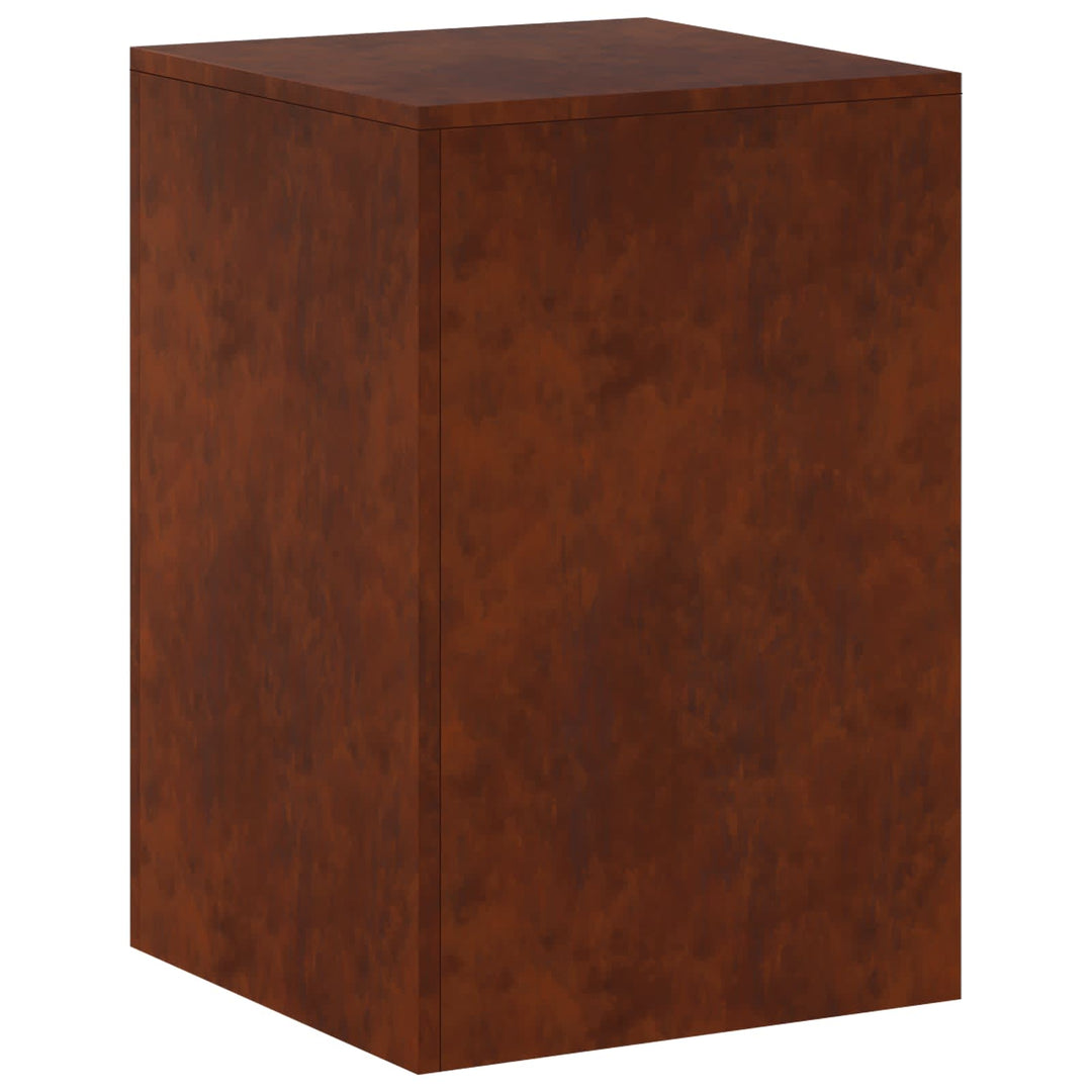 Planteholder Rusten 40 x 40 x 60 cm Cortenstål