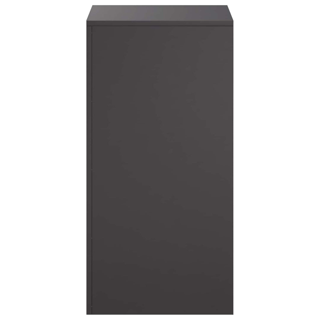 Planteholder Sort 40 x 40 x 80 cm Stål