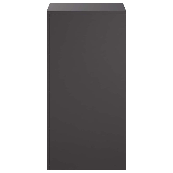 Planteholder Sort 40 x 40 x 80 cm Stål