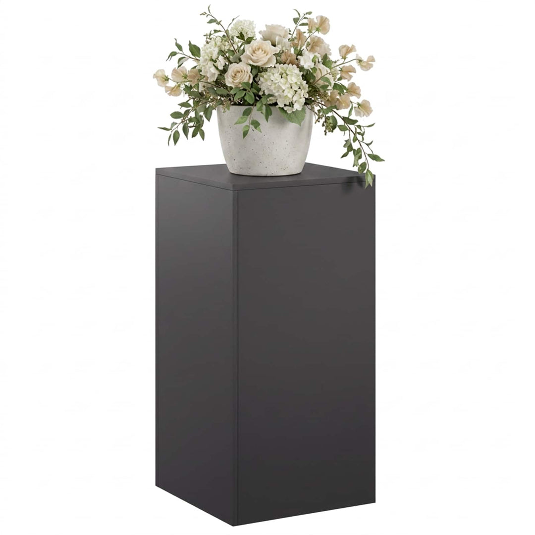 Planteholder Sort 40 x 40 x 80 cm Stål
