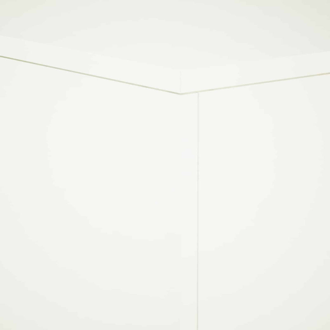 Planteholder Hvid 40 x 40 x 80 cm Stål