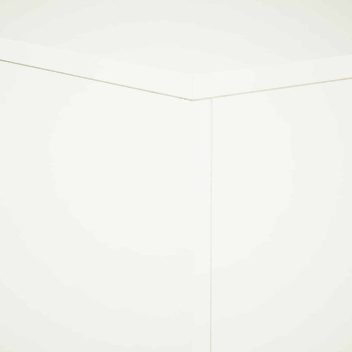 Planteholder Hvid 40 x 40 x 80 cm Stål