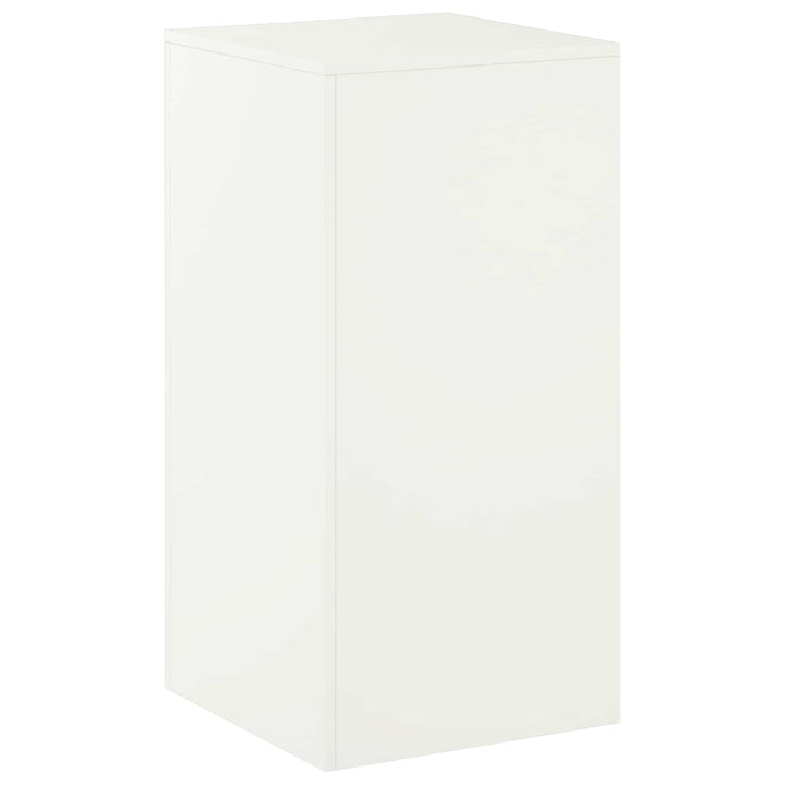 Planteholder Hvid 40 x 40 x 80 cm Stål