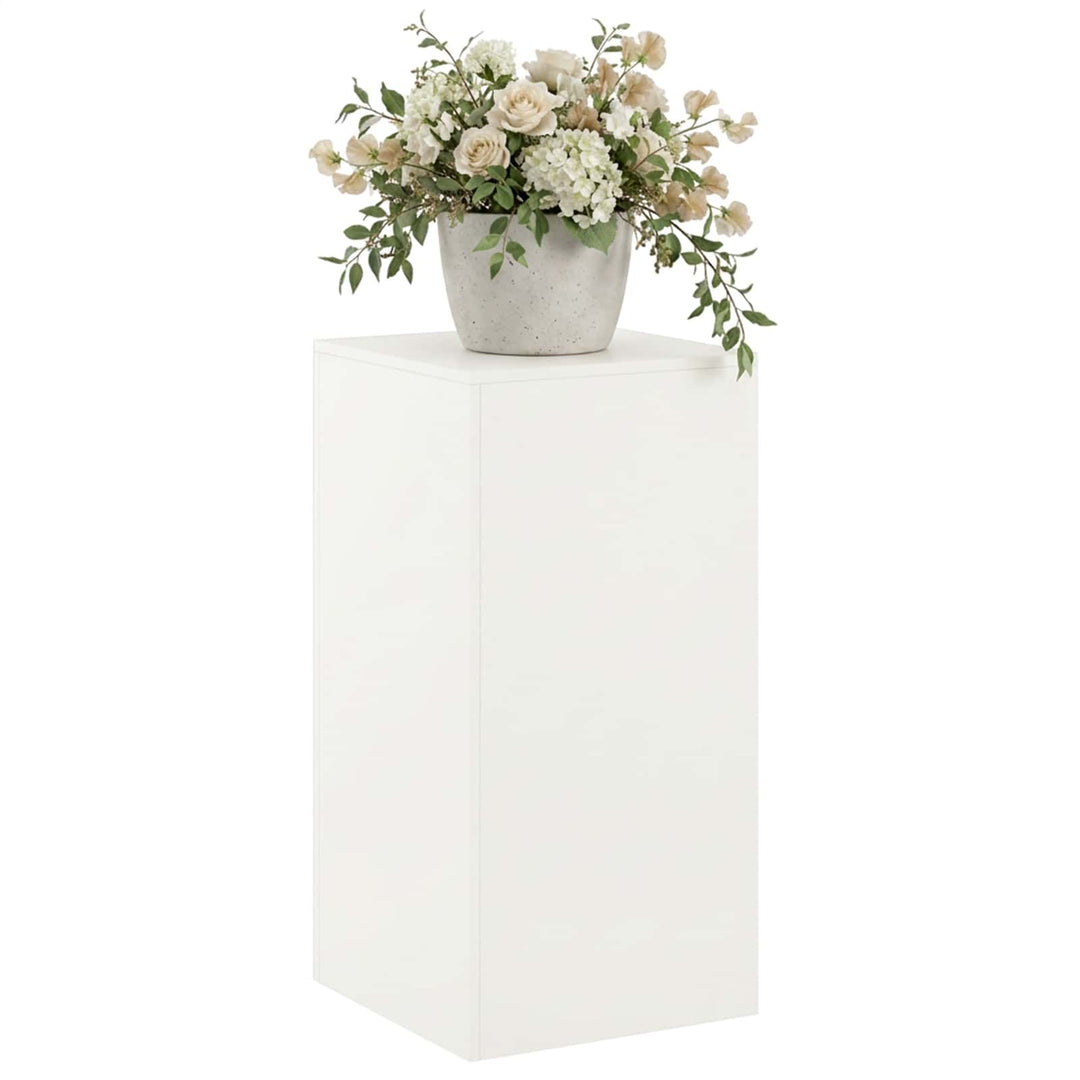 Planteholder Hvid 40 x 40 x 80 cm Stål