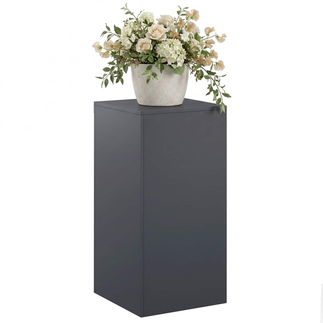 Planteholder Antracit 40 x 40 x 80 cm Rustfrit stål
