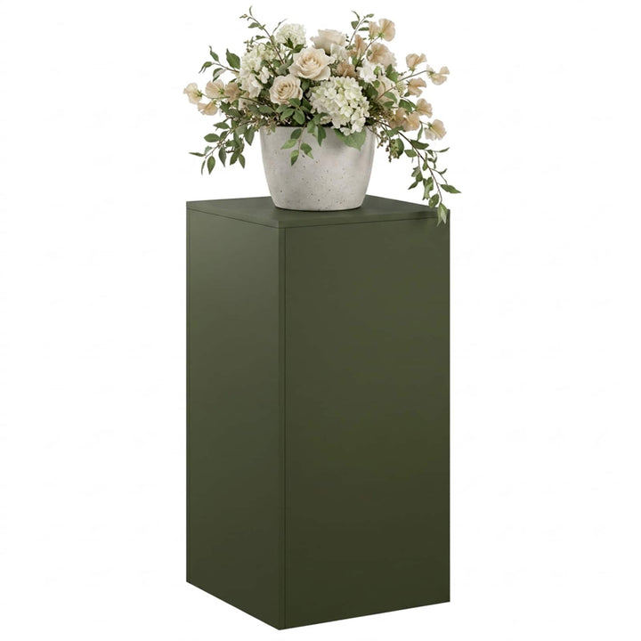 Planteholder Olivengrøn 40 x 40 x 80 cm Cortenstål