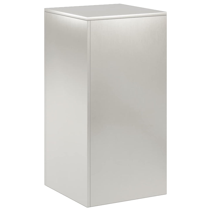 Planteholder Sølv 40 x 40 x 80 cm Stål