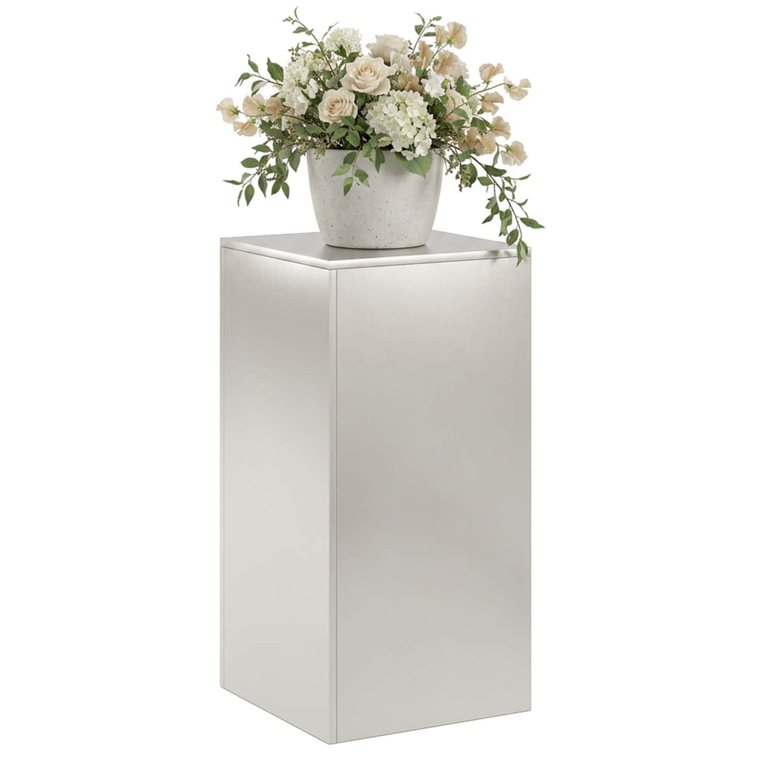 Planteholder Sølv 40 x 40 x 80 cm Stål