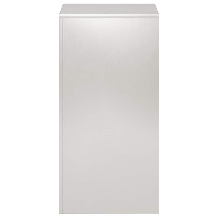 Planteholder 2 pcs Sølv 40 x 40 x 80 cm Stål