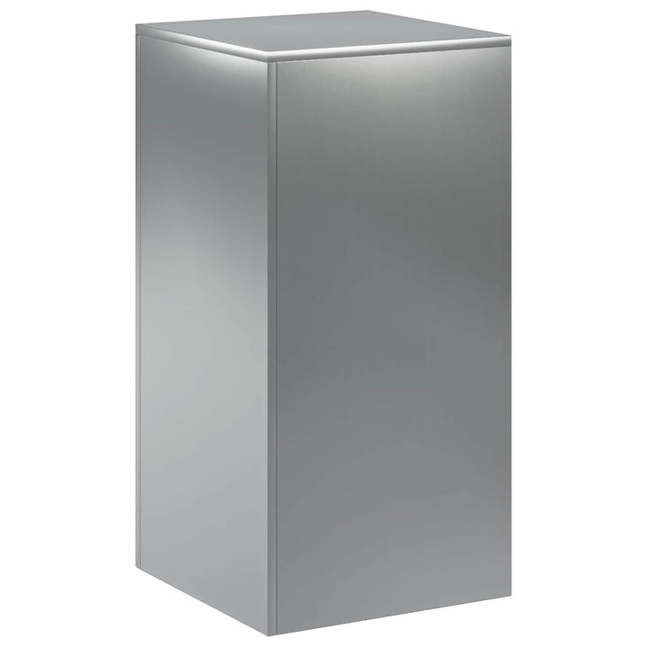 Planteholder Sølv 40 x 40 x 80 cm Stål