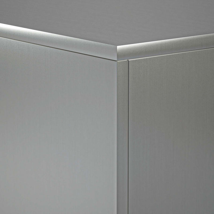 Planteholder 2 pcs Sølv 40 x 40 x 80 cm Rustfrit stål