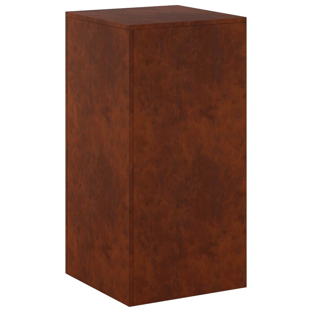 Planteholder Rusten 40 x 40 x 80 cm Cortenstål