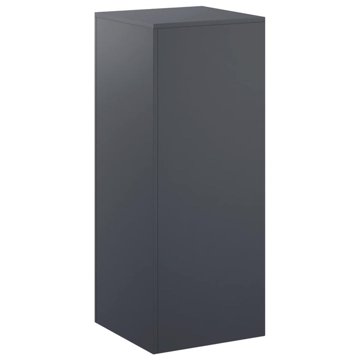 Planteholder Antracit 40 x 40 x 100 cm Rustfrit stål