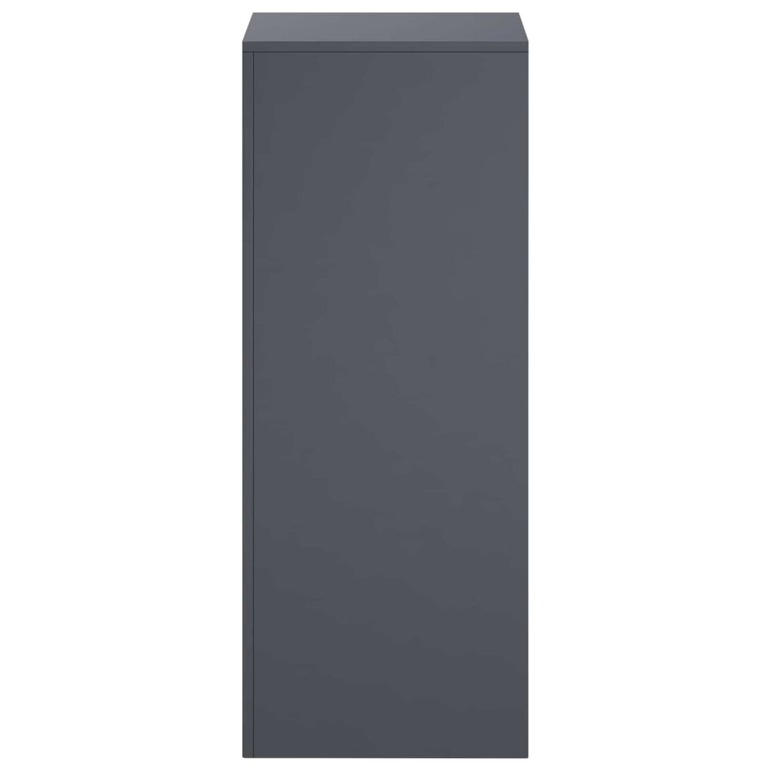 Planteholder Antracit 40 x 40 x 100 cm Rustfrit stål