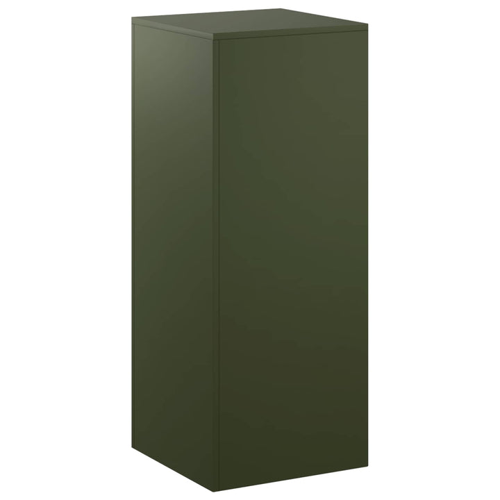 Planteholder Olivengrøn 40 x 40 x 100 cm Cortenstål