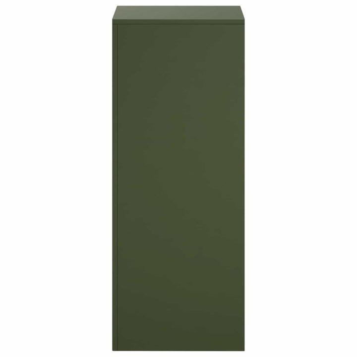 Planteholder Olivengrøn 40 x 40 x 100 cm Cortenstål