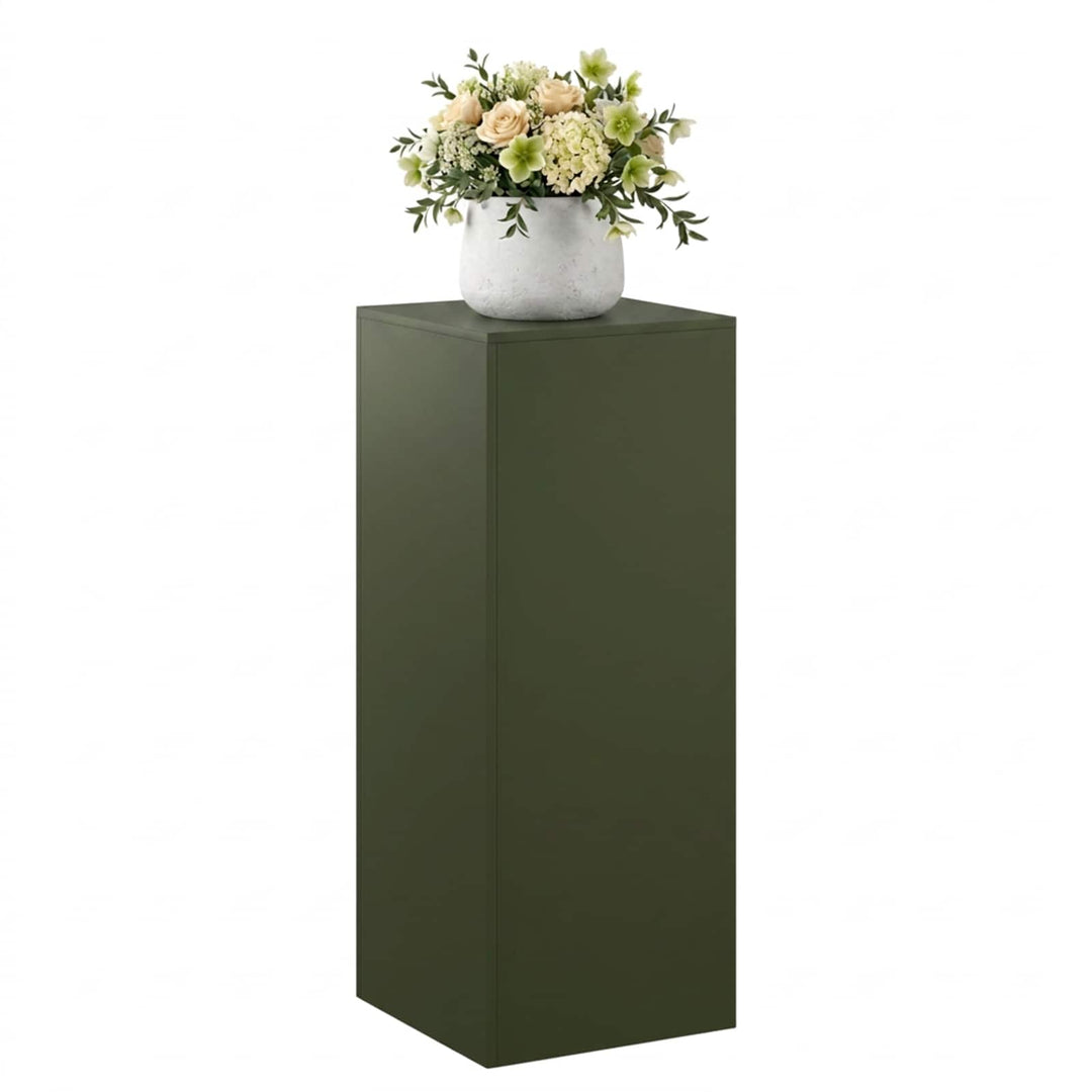 Planteholder Olivengrøn 40 x 40 x 100 cm Cortenstål