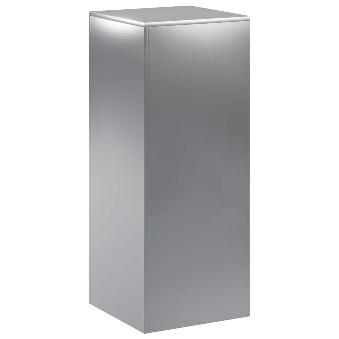 Planteholder Sølv 40 x 40 x 100 cm Stål