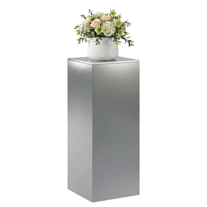 Planteholder Sølv 40 x 40 x 100 cm Stål