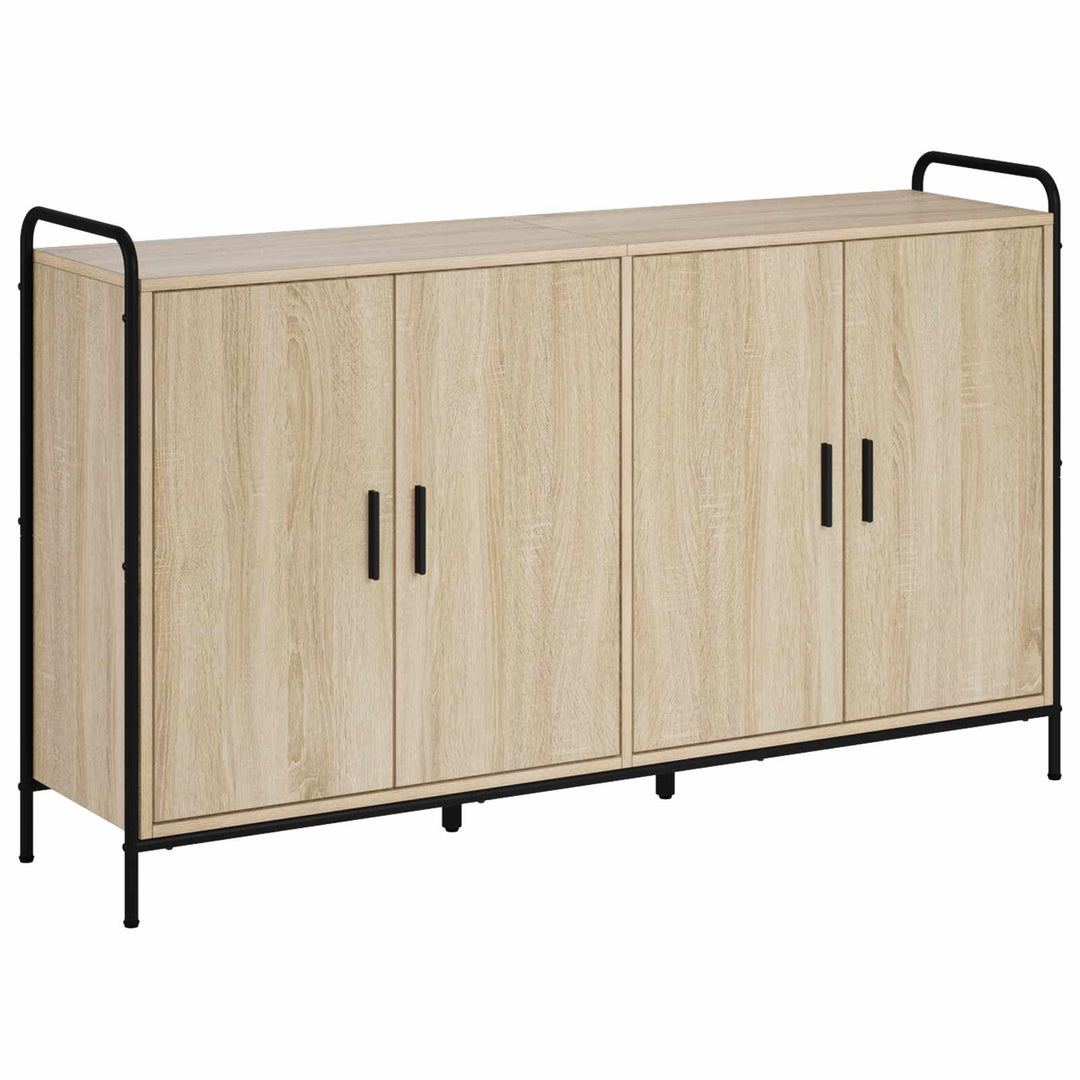 Sideboard Sonoma-eg 97 x 33 x 81 cm Konstrueret træ