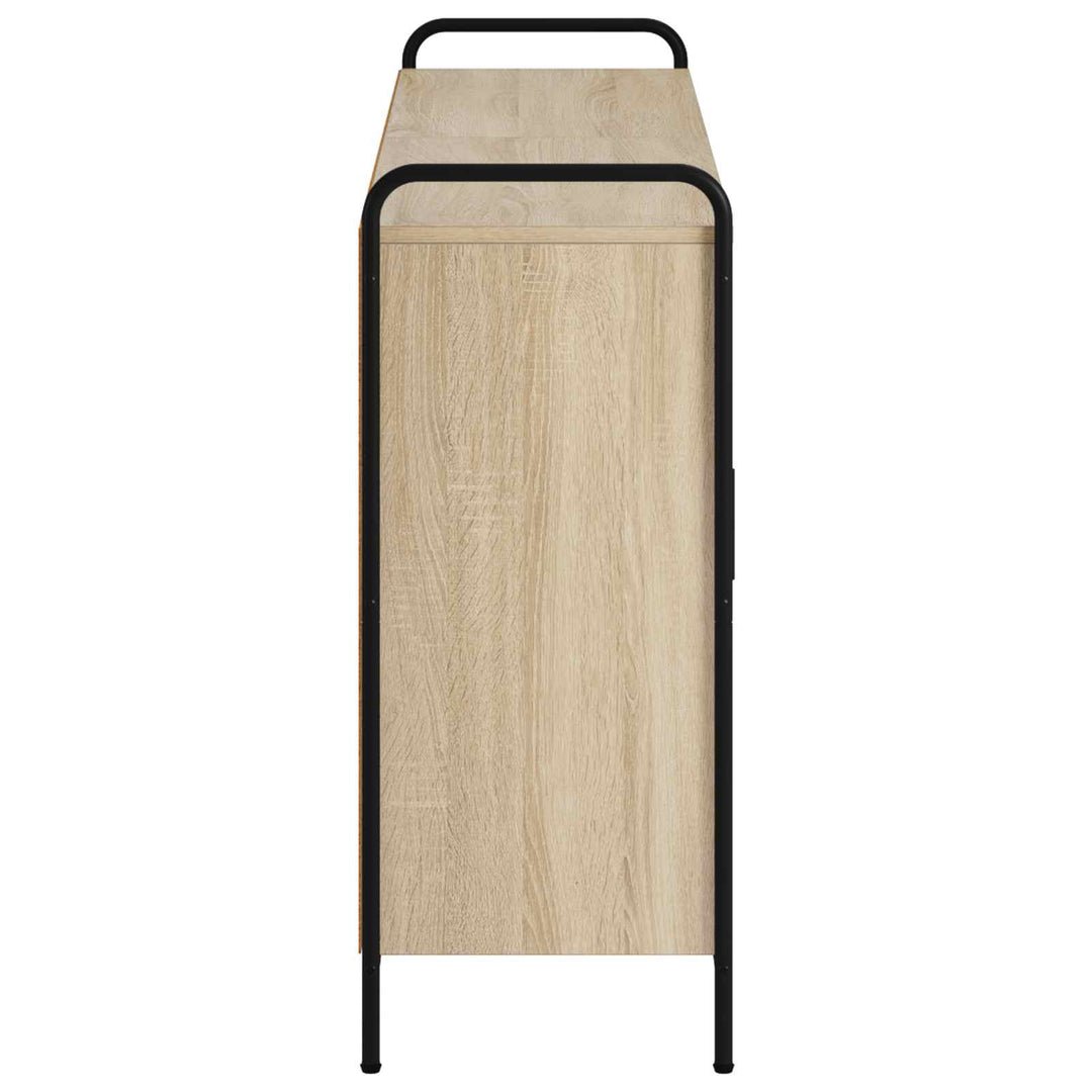 Sideboard Sonoma-eg 97 x 33 x 81 cm Konstrueret træ