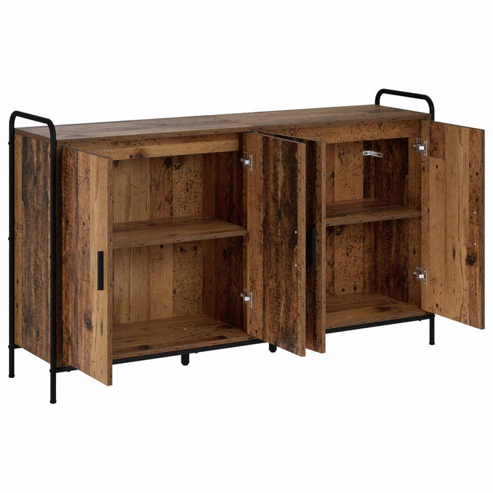 Sideboard Gammelt træ 97 x 33 x 81 cm Konstrueret træ