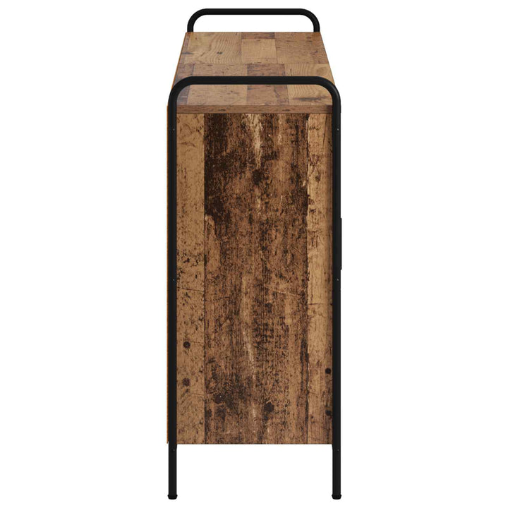 Sideboard Gammelt træ 97 x 33 x 81 cm Konstrueret træ