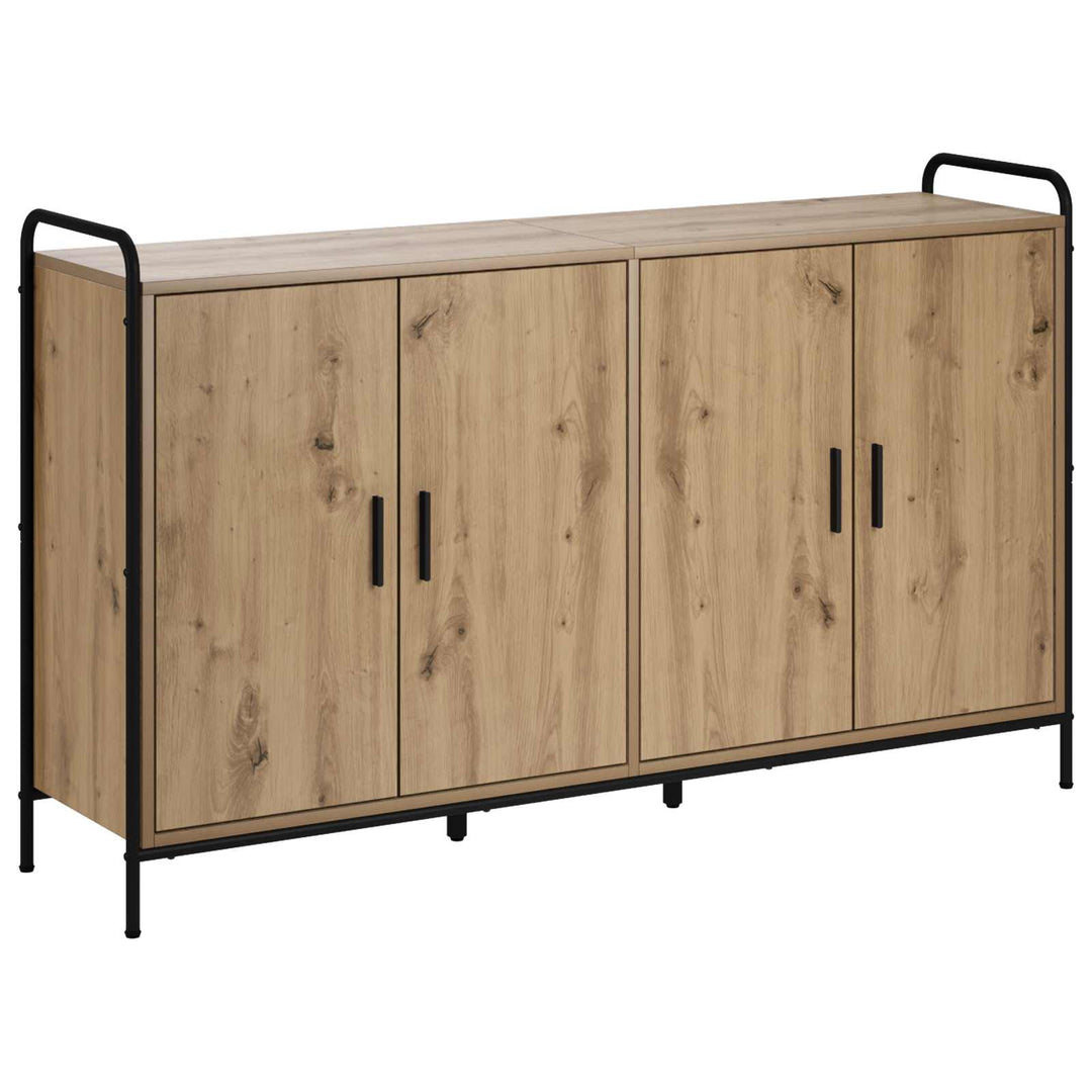 Sideboard Artisan-eg 97 x 33 x 81 cm Konstrueret træ
