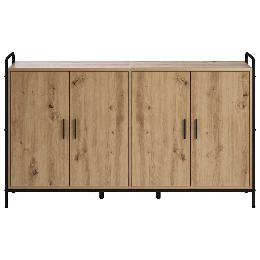 Sideboard Artisan-eg 97 x 33 x 81 cm Konstrueret træ