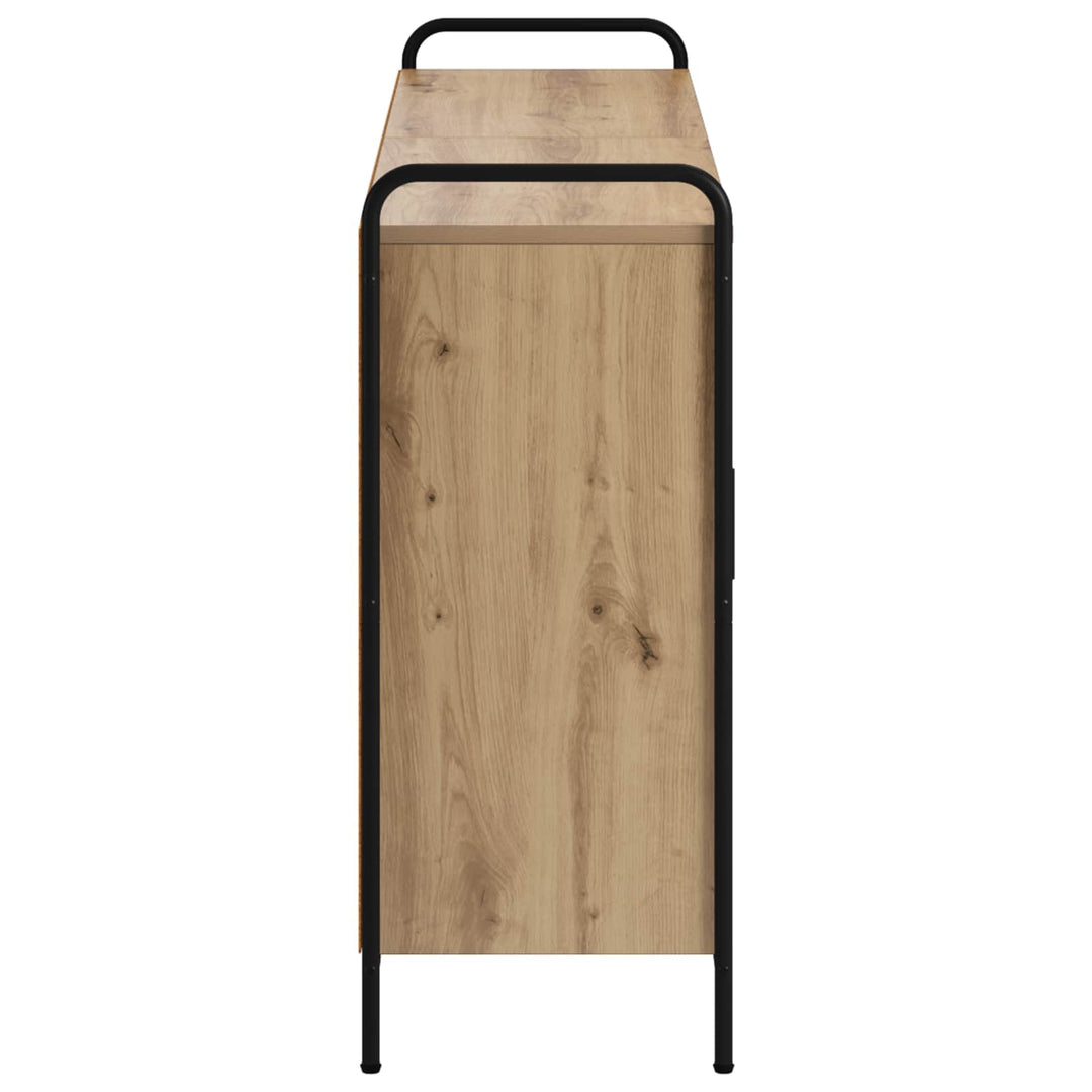 Sideboard Artisan-eg 97 x 33 x 81 cm Konstrueret træ
