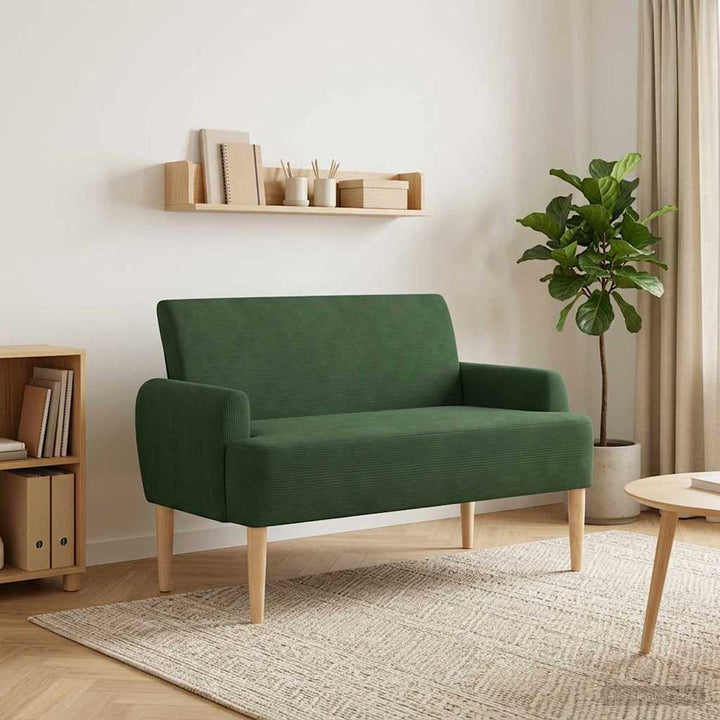 Lænestol med knap tufting Jungle Grøn 116 x 67 x 81 cm